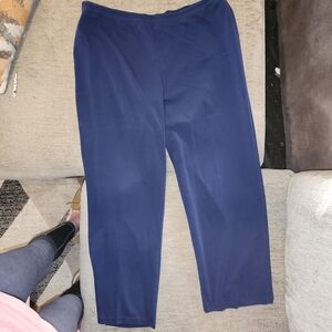 Catherines Suprema Collection Petite Pants in Deep Blue